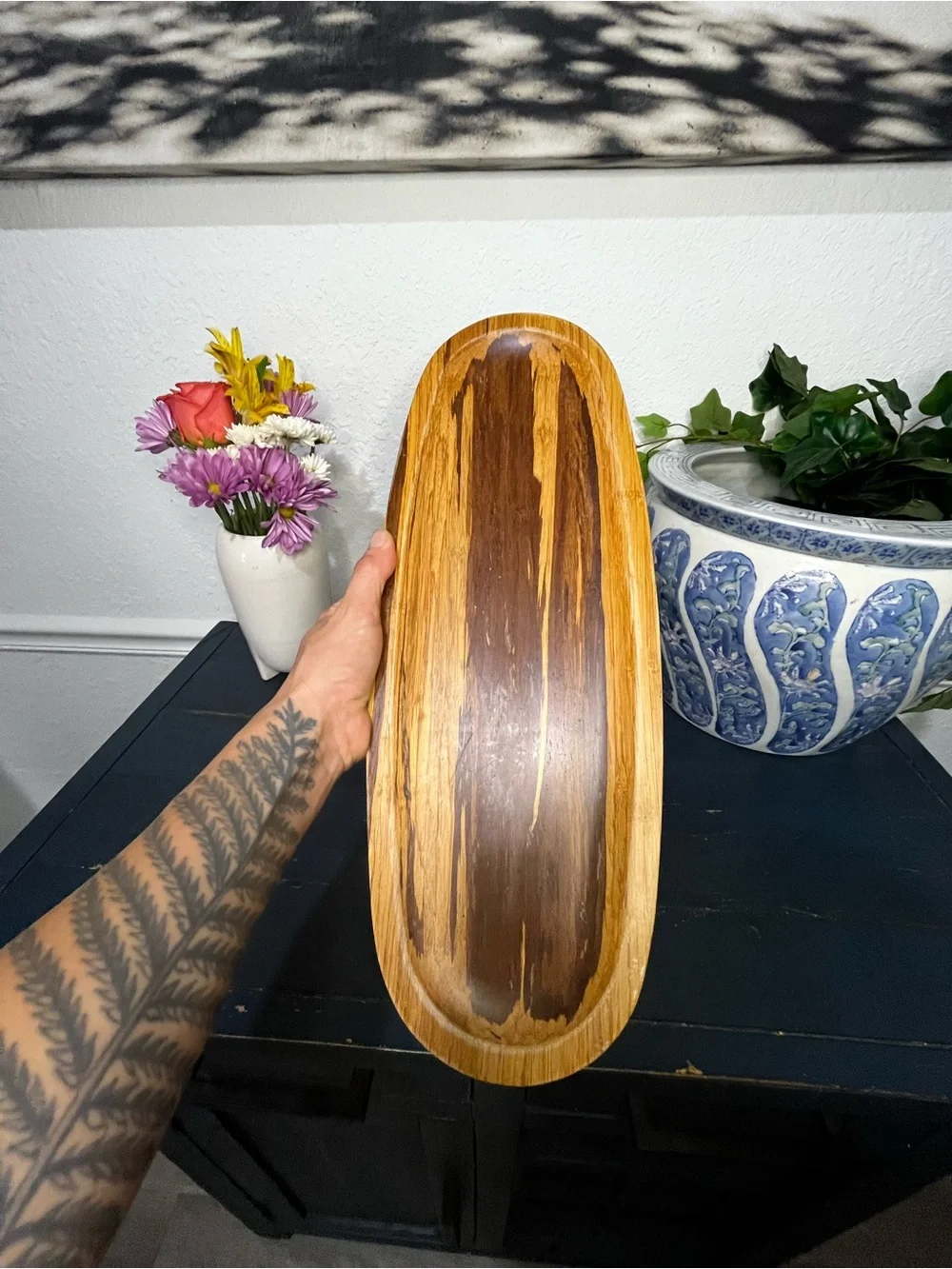 Handmade handcrafted wooden